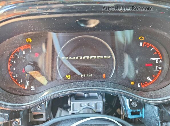 1C4SDJCT4SC505713 2025 DODGE DURANGO Gray ხელსაწყოთა პანელის ხედი