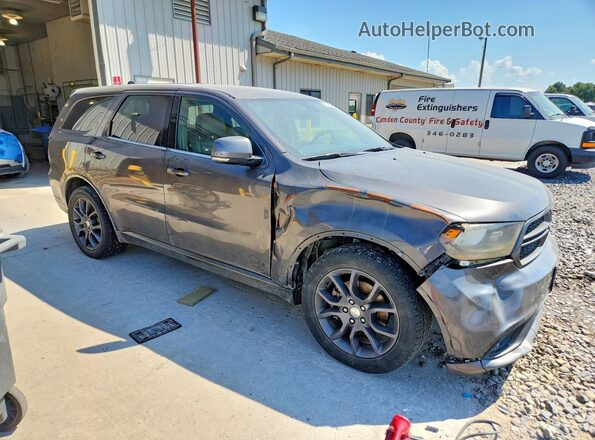 1C4SDJCT5GC475158 2016 DODGE DURANGO Charcoal Delantero derecho