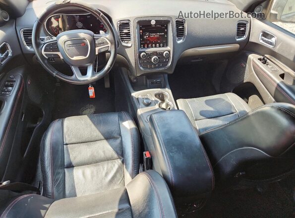 1C4SDJCT5GC475158 2016 DODGE DURANGO Charcoal Vista del salpicadero