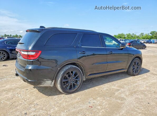 1C4SDJCT6JC371091 2018 DODGE DURANGO Black Tył prawy