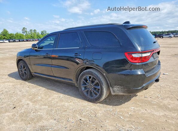 1C4SDJCT6JC371091 2018 DODGE DURANGO Black Tył lewy