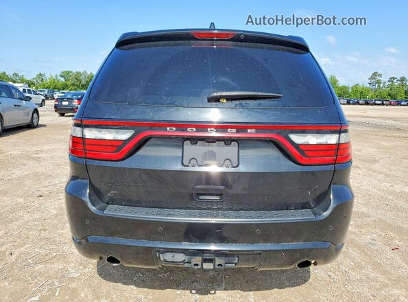 1C4SDJCT6JC371091 2018 DODGE DURANGO Black Widok z tyłu