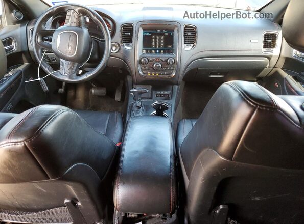 1C4SDJCT6JC371091 2018 DODGE DURANGO Black Widok deski rozdzielczej