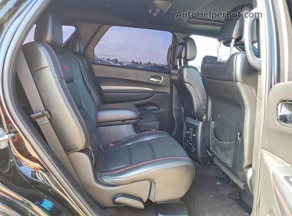 1C4SDJCT6JC371091 2018 DODGE DURANGO Black Widok wnętrza z tyłu