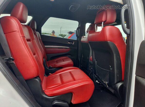 1C4SDJCT6LC321228 2020 DODGE DURANGO White Vista interior trasera