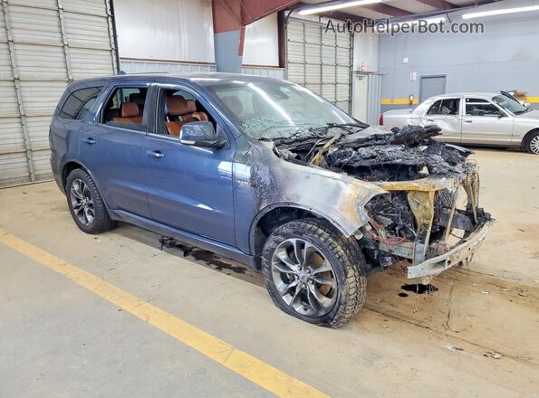1C4SDJCT6LC393322 2020 DODGE DURANGO Charcoal Передня права чверть