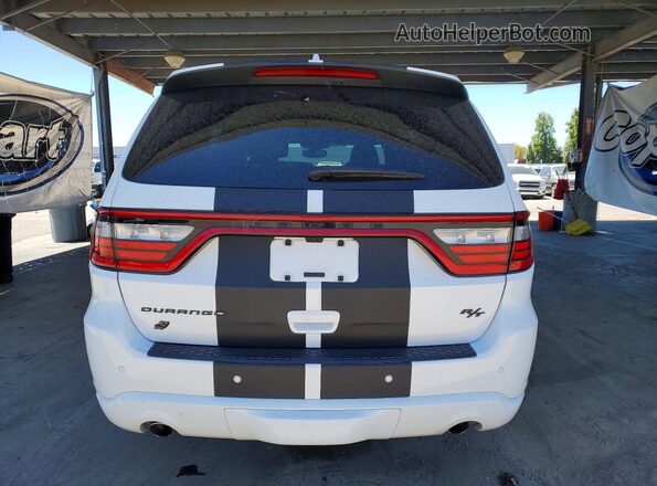 1C4SDJCT6NC221830 2022 DODGE DURANGO White Widok z tyłu