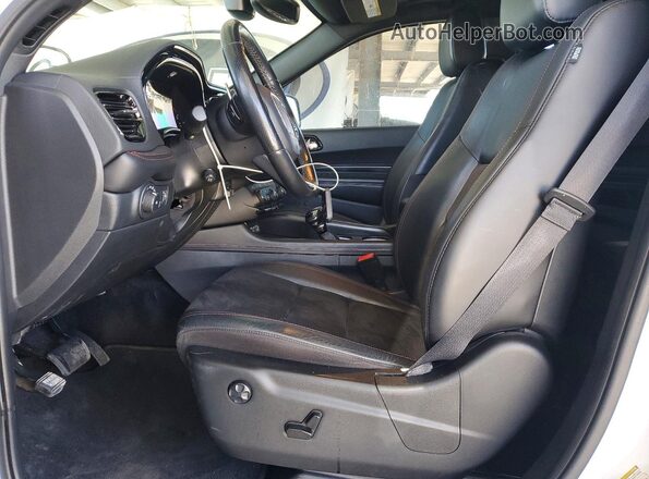 1C4SDJCT6NC221830 2022 DODGE DURANGO White Widok wnętrza z przodu
