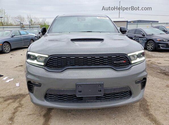 1C4SDJCT7PC636447 2023 DODGE DURANGO Gray Դիմացի տեսք
