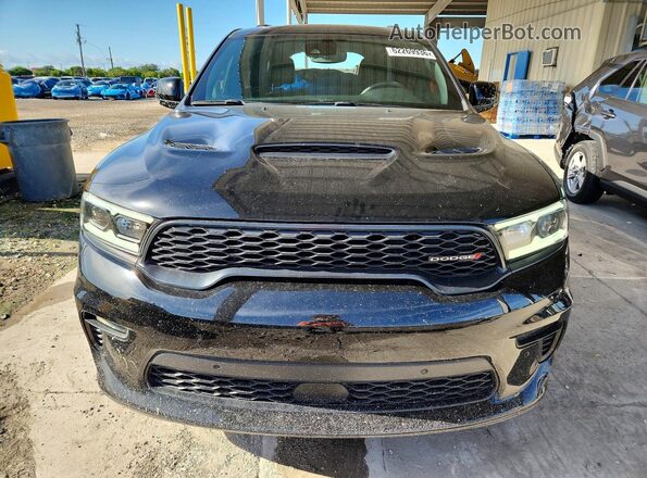 1C4SDJCT7PC655094 2023 DODGE DURANGO Black Widok z przodu