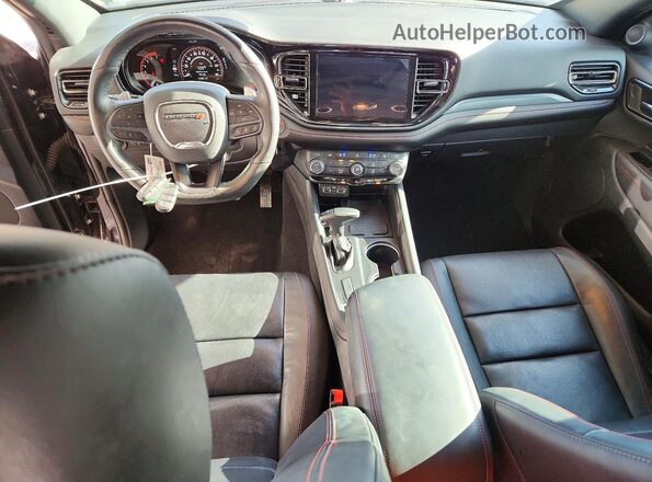 1C4SDJCT7PC655094 2023 DODGE DURANGO Black Widok deski rozdzielczej