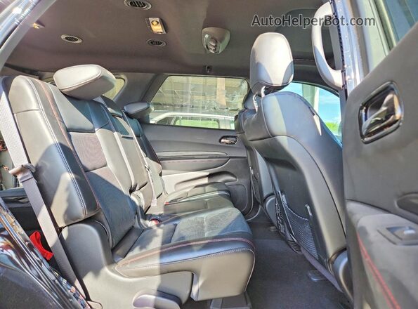 1C4SDJCT7PC655094 2023 DODGE DURANGO Black Widok wnętrza z tyłu