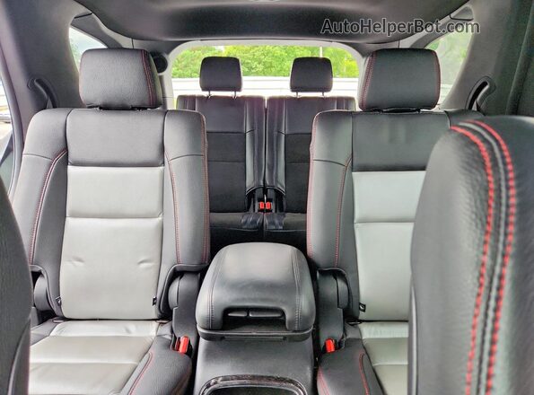 1C4SDJCT8LC153429 2020 DODGE DURANGO Black Rear seats view