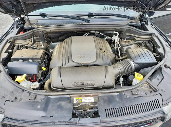 1C4SDJCT8LC153429 2020 DODGE DURANGO Black Engine compartment view