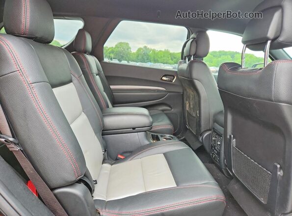 1C4SDJCT8LC153429 2020 DODGE DURANGO Black Rear interior view