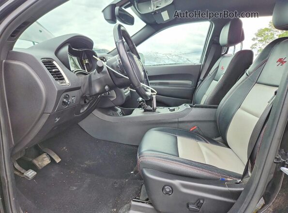 1C4SDJCT8LC153429 2020 DODGE DURANGO Black Front interior view