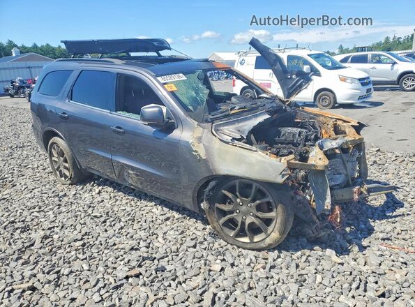 1C4SDJCTXJC341110 2018 DODGE DURANGO Gray Առջևի աջ