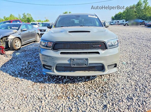 1C4SDJCTXKC745056 2019 DODGE DURANGO Gray Front view