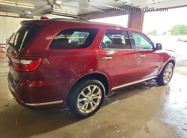 1C4SDJET3JC101183 2018 DODGE DURANGO Burgundy Trasero derecho