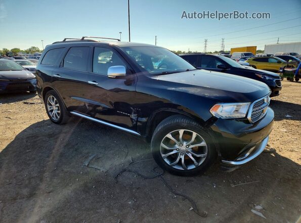 1C4SDJET8JC101826 2018 DODGE DURANGO Black წინა მარჯვენა