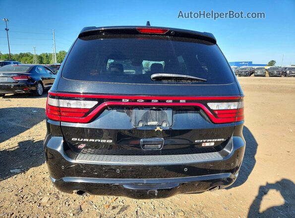 1C4SDJET8JC101826 2018 DODGE DURANGO Black უკანა ხედი