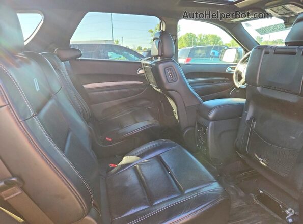 1C4SDJET8JC101826 2018 DODGE DURANGO Black უკანა სალონის ხედი