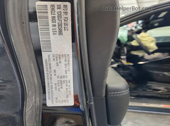 1C4SDJFT3SC549665 2025 DODGE DURANGO Black Սալոնի 360 աստիճան տեսք