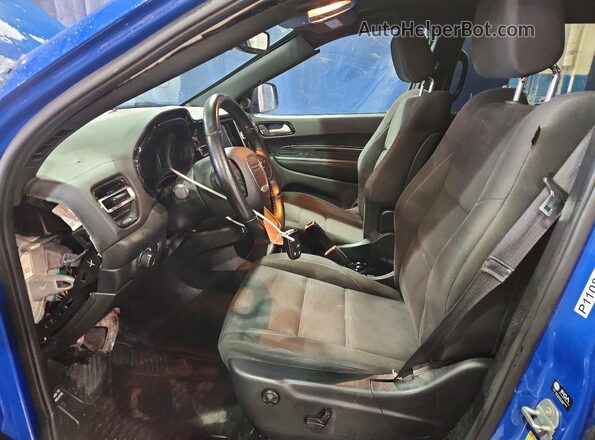 1C4SDJFT8PC673549 2023 DODGE DURANGO Blue Vista interior delantera
