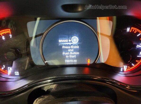 1C4SDJFT8PC673549 2023 DODGE DURANGO Blue Vista del cuadro de instrumentos