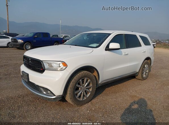 1C4SDJFTXJC434446 2018 DODGE DURANGO White Առջևի ձախ երեք քառորդ տեսարան