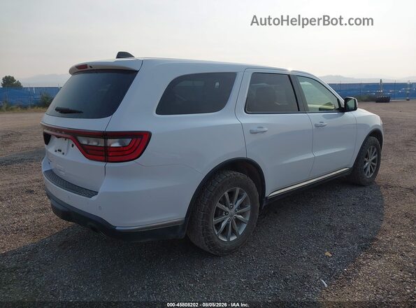 1C4SDJFTXJC434446 2018 DODGE DURANGO White Հետևի աջ