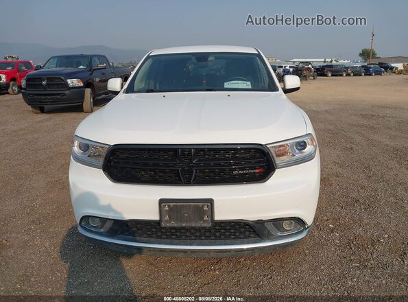 1C4SDJFTXJC434446 2018 DODGE DURANGO White Սալոնի հետևի տեսք