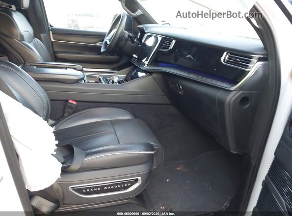 1C4SJSFP7RS149870 2024 JEEP GRAND WAGONEER L White Вид салону спереду