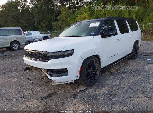 1C4SJSFP7RS149870 2024 JEEP GRAND WAGONEER L White Передня ліва чверть