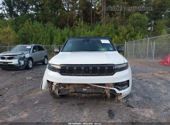 1C4SJSFP7RS149870 2024 JEEP GRAND WAGONEER L White Вид щитка приладів