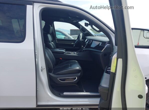 1C4SJSFP9RS150308 2024 JEEP GRAND WAGONEER L White წინა სალონის ხედი