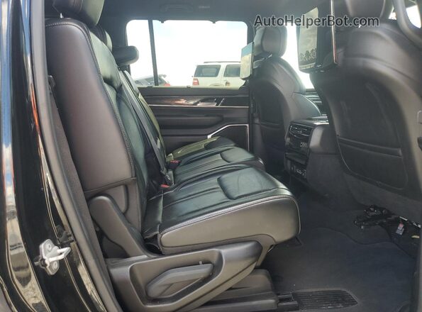 1C4SJUAT4NS184814 2022 JEEP WAGONEER Черный Вид задней части салона