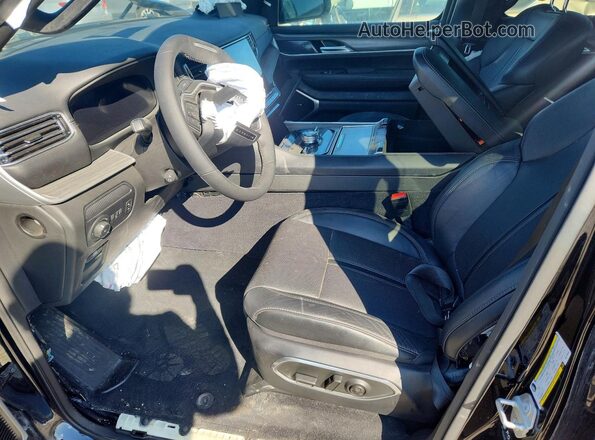 1C4SJVDP7RS170450 2024 JEEP WAGONEER Black წინა სალონის ხედი