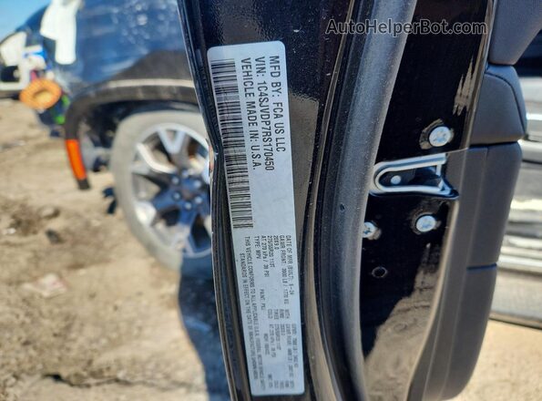 1C4SJVDP7RS170450 2024 JEEP WAGONEER Black VIN კოდის სტიკერის ხედი