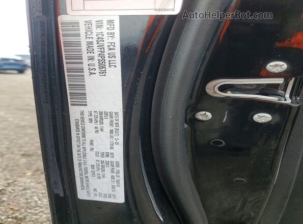 1C4SJVFP4PS506761 2023 JEEP GRAND Black Vista de la etiqueta del VIN
