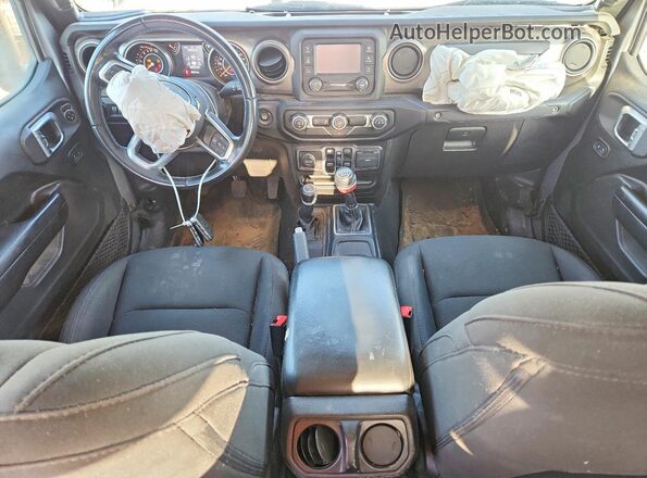 1C6HJTAG0LL136958 2020 JEEP GLADIATOR Gray Vista del salpicadero