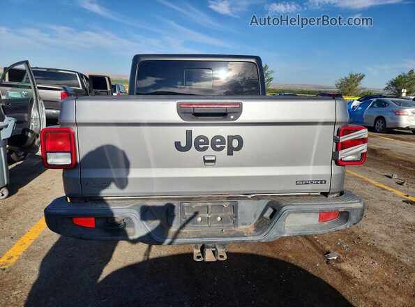 1C6HJTAG0LL136958 2020 JEEP GLADIATOR Gray Vista trasera