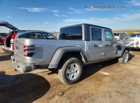 1C6HJTAG0LL136958 2020 JEEP GLADIATOR Gray Trasero derecho