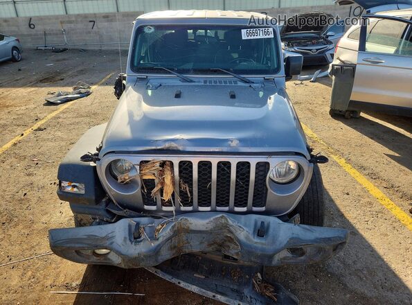 1C6HJTAG0LL136958 2020 JEEP GLADIATOR Gray Vista frontal