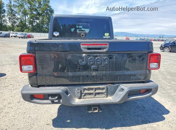 1C6HJTAG0LL158653 2020 JEEP GLADIATOR Black Вид ззаду