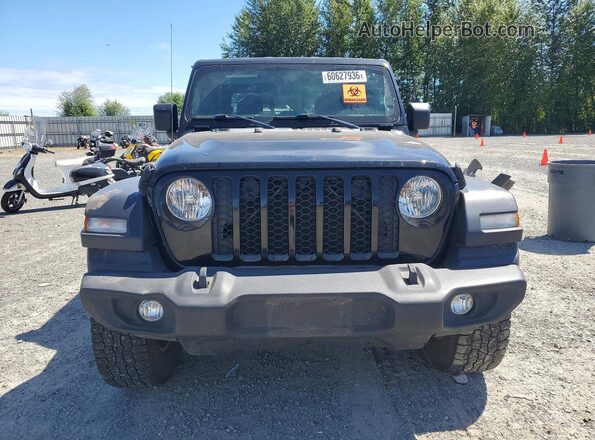 1C6HJTAG0LL158653 2020 JEEP GLADIATOR Black Вид спереду