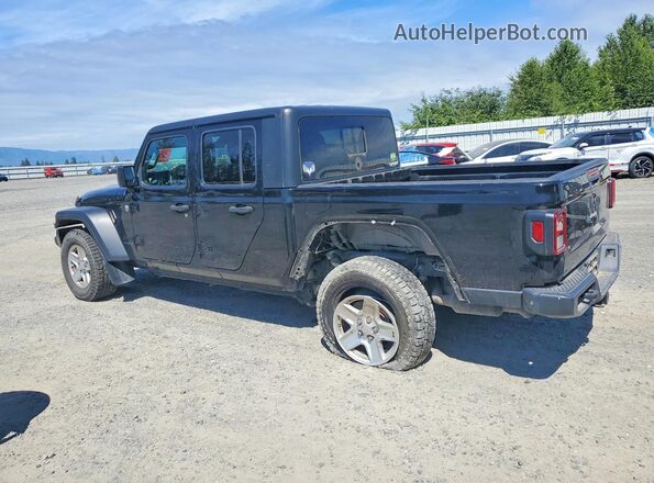1C6HJTAG0LL158653 2020 JEEP GLADIATOR Black Задня ліва чверть