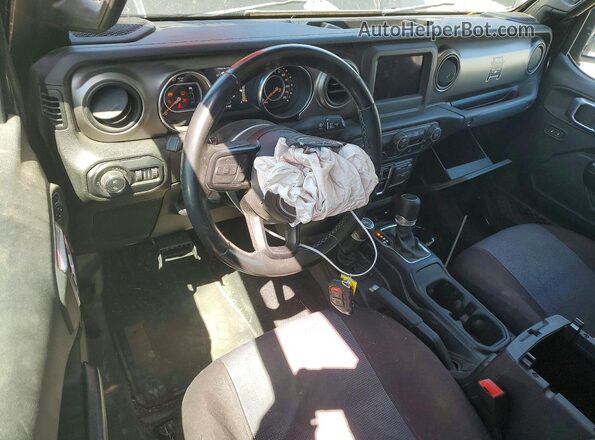 1C6HJTAG0LL158653 2020 JEEP GLADIATOR Black Вид панелі приладів