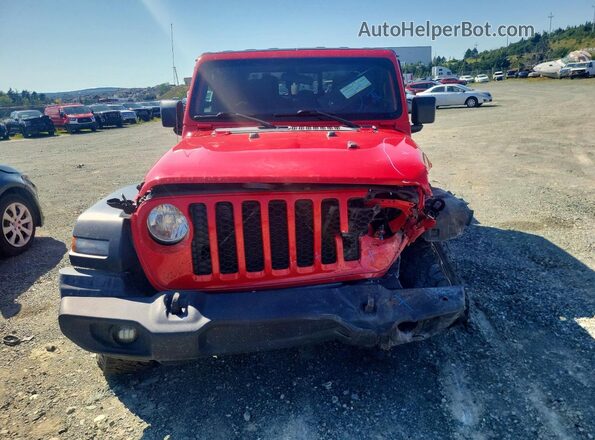 1C6HJTAG2LL104769 2020 JEEP GLADIATOR Red Вид спереду