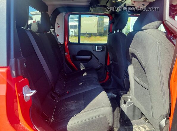 1C6HJTAG2LL104769 2020 JEEP GLADIATOR Red Вид задньої частини салону